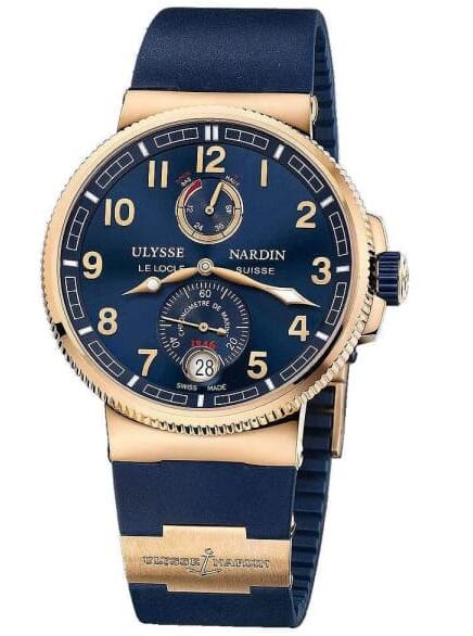Review Best Ulysse Nardin Marine Chronometer Manufacture 43mm 1186-126-3/63 watches sale